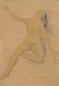 女性モデル：n 作： Auguste Rodin